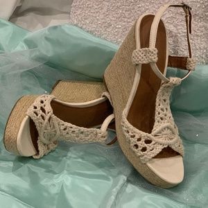 Lucky Brand Woven Wedges